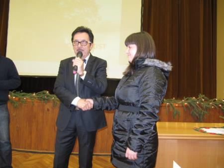 Sprejem najaktivnejših prostovoljcev v letu 2014, ob mednarodnem dnevu prostovoljstva 26